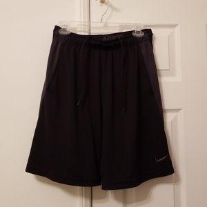 Nike Dri-Fit Black Shorts - Athletic